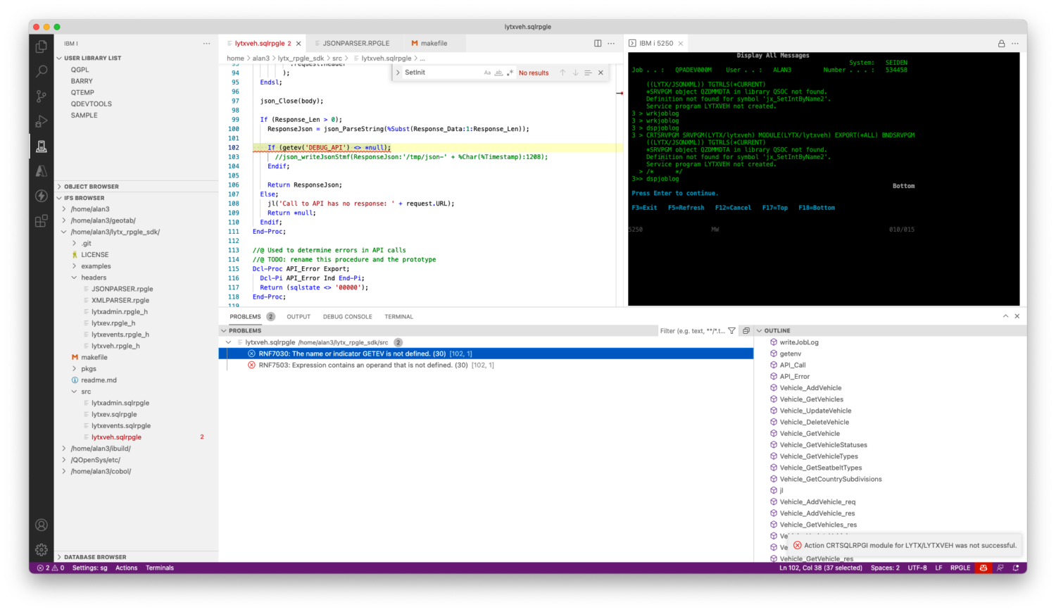 Visual Studio Code and 5250 - Seiden Group