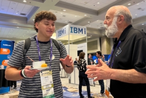 Adam Shedivy and Jack Woehr at PowerUp 2026